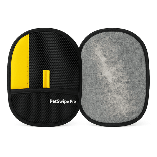 PetSwipe Pro™ - Fast Pet Hair & Lint Remover Glove | Elastic Mesh Technology for Clothes, Furniture, Car & More